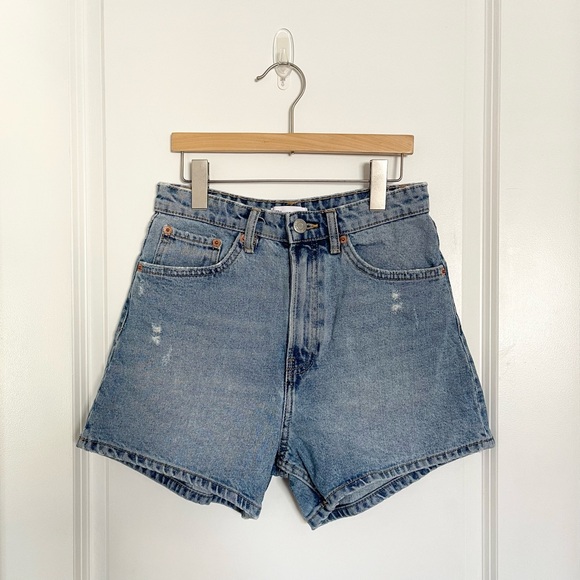 Zara High Rise Shorts - Picture 1 of 9